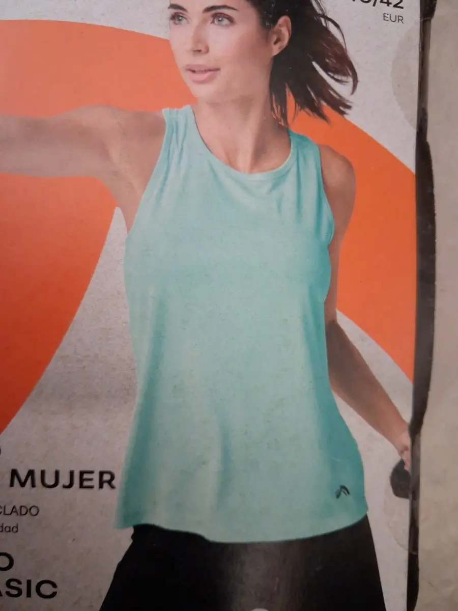 Crivit Dames Sporttop / Mint / Groen / Maat M 40/42