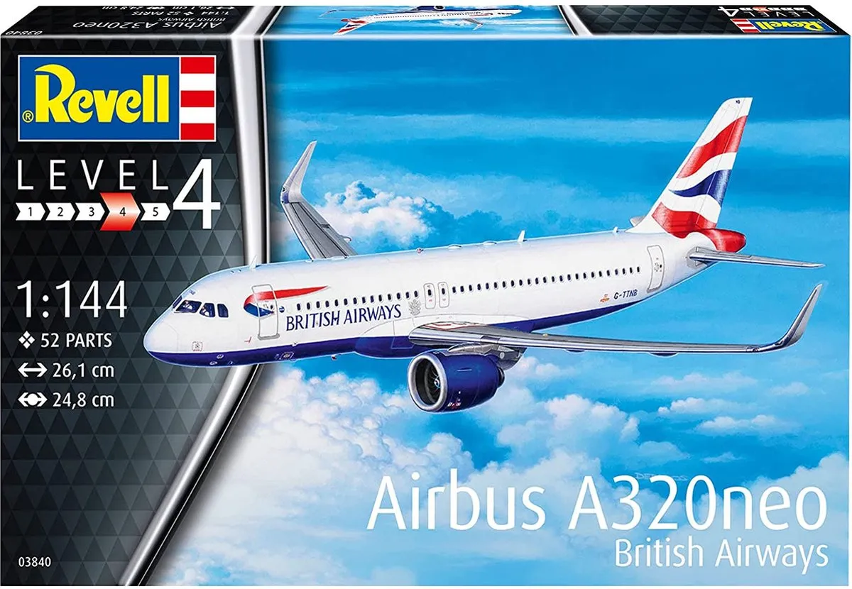 Revell 03840 Airbus A320neo British Airways Modelbouwpakket