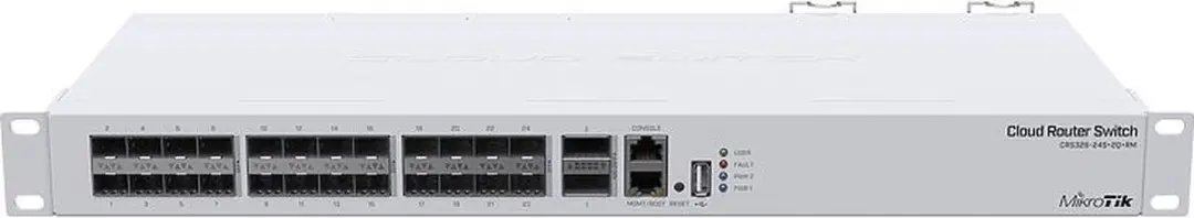 MikroTik CRS326-24S+2Q+RM Switch