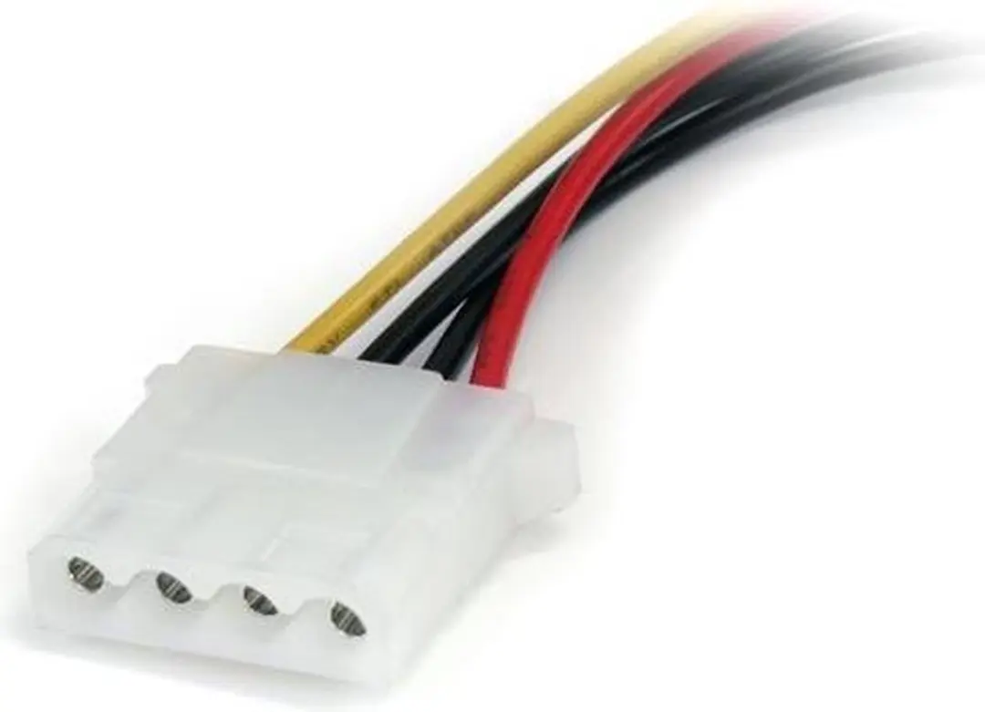 Startech LP4SATAFM6IN SATA-kabel - 6 inch - M/M - Meerkleurig