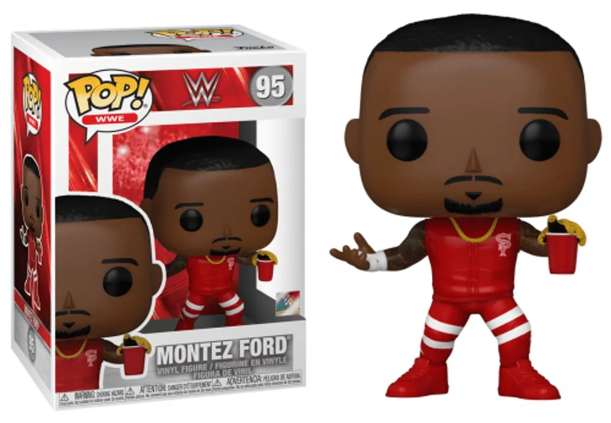 Funko Pop! WWE Street Profits Montez Ford Bobble Head - afbeelding 3 van 4