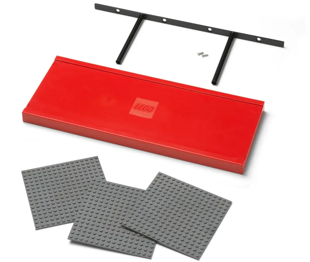 LEGO Wandplank Rood