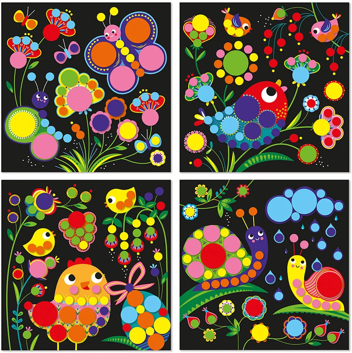 Janod My Arts & Crafts Stickerset Multicolor - 4 Stickersets - afbeelding 4 van 6