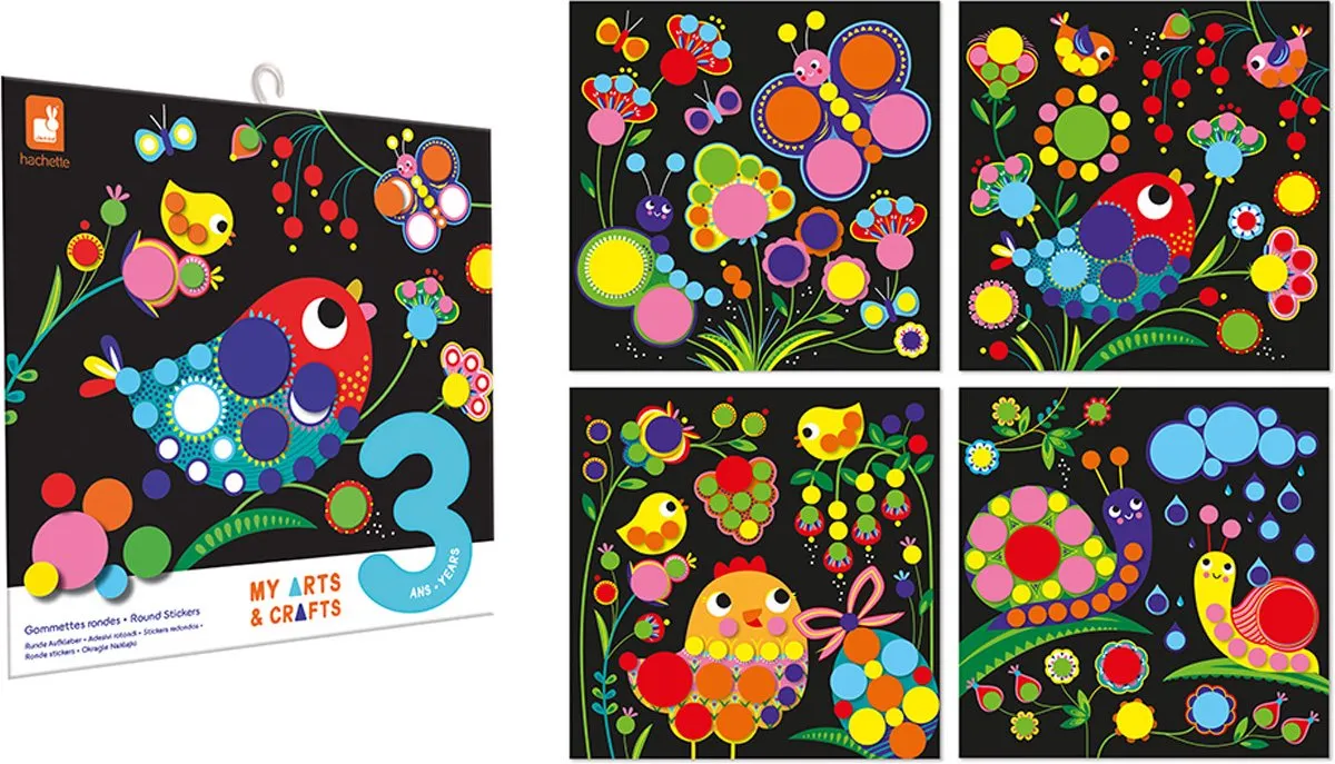 Janod My Arts & Crafts Stickerset Multicolor