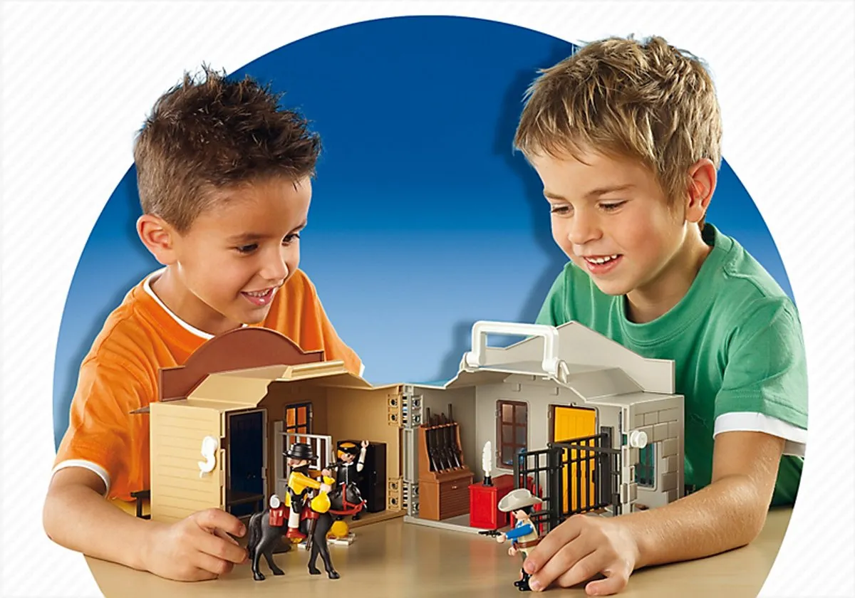 Playmobil Meeneemkoffer Het Wilde Westen 4398 - Meerkleurig - afbeelding 4 van 6