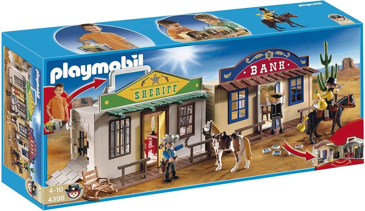 Playmobil Meeneemkoffer Het Wilde Westen 4398