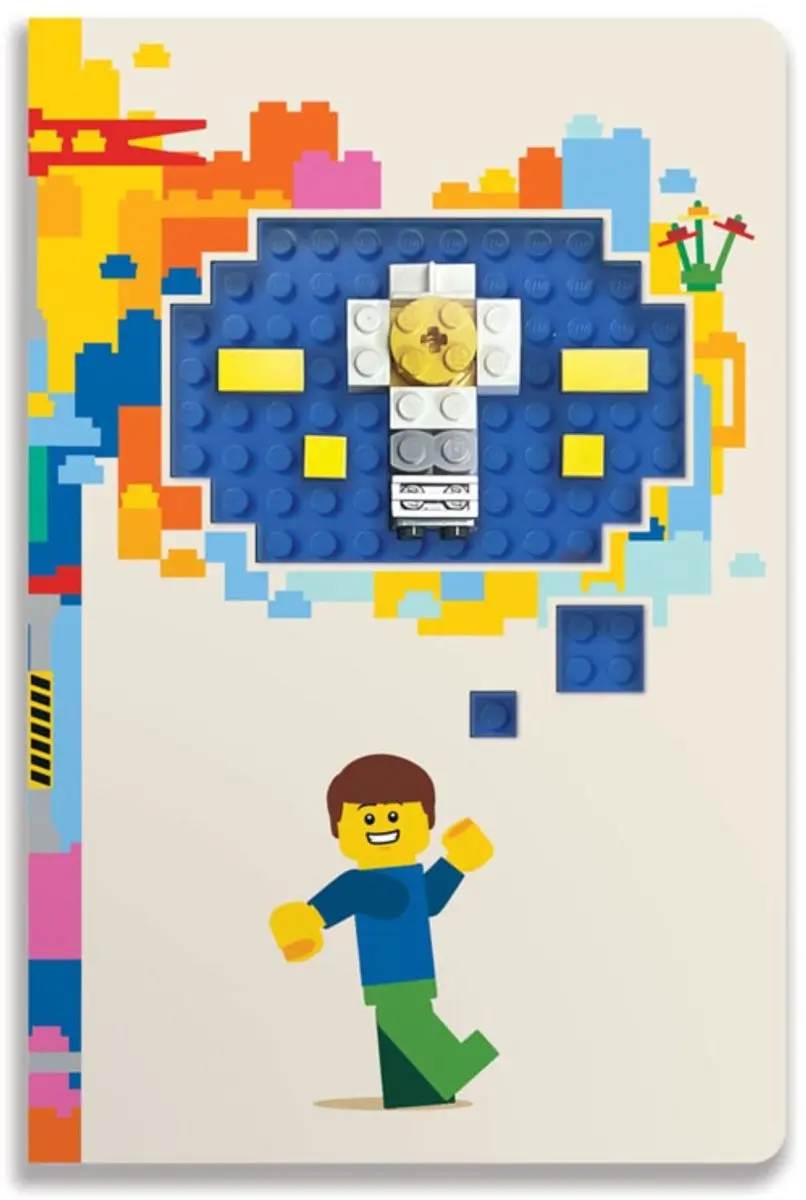 Joy Toy (IT) LEGO MiniFiguur EZ2R Notebook Thoughts Stationery