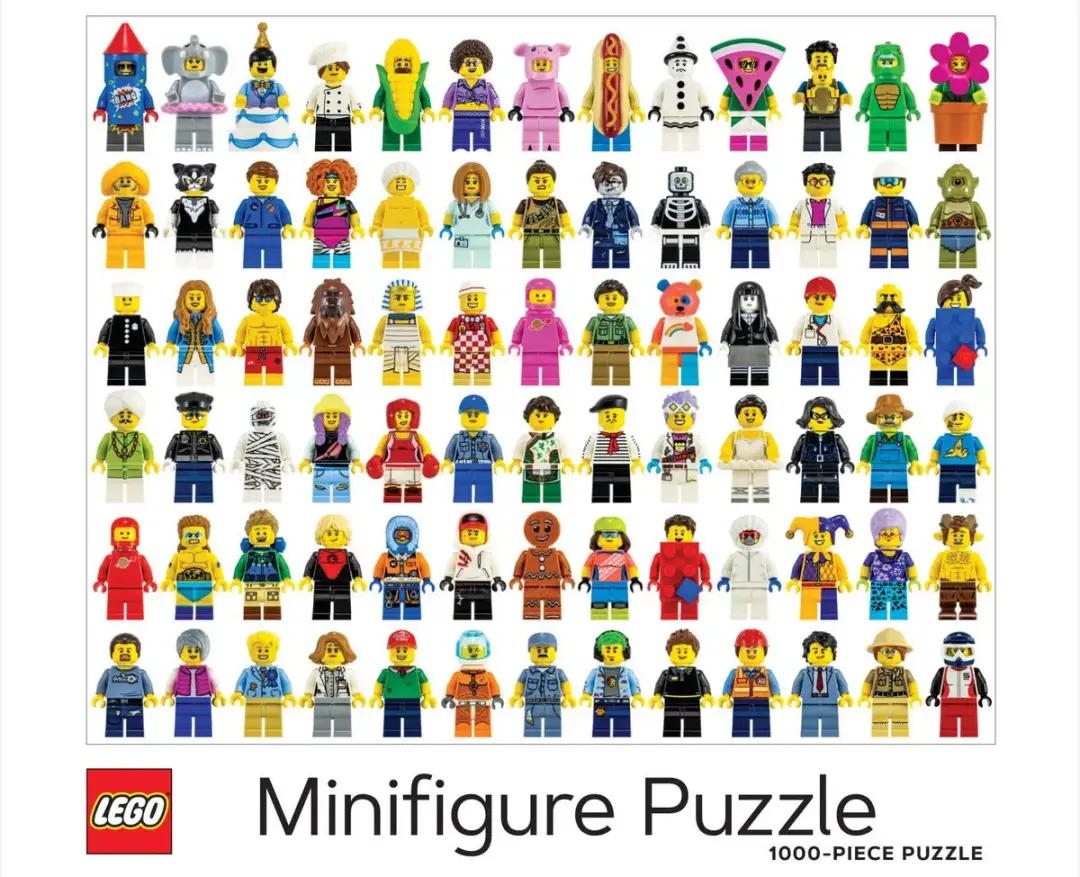 LEGO Minifiguren Puzzel 1000 Stuks CB1072 - Multicolor