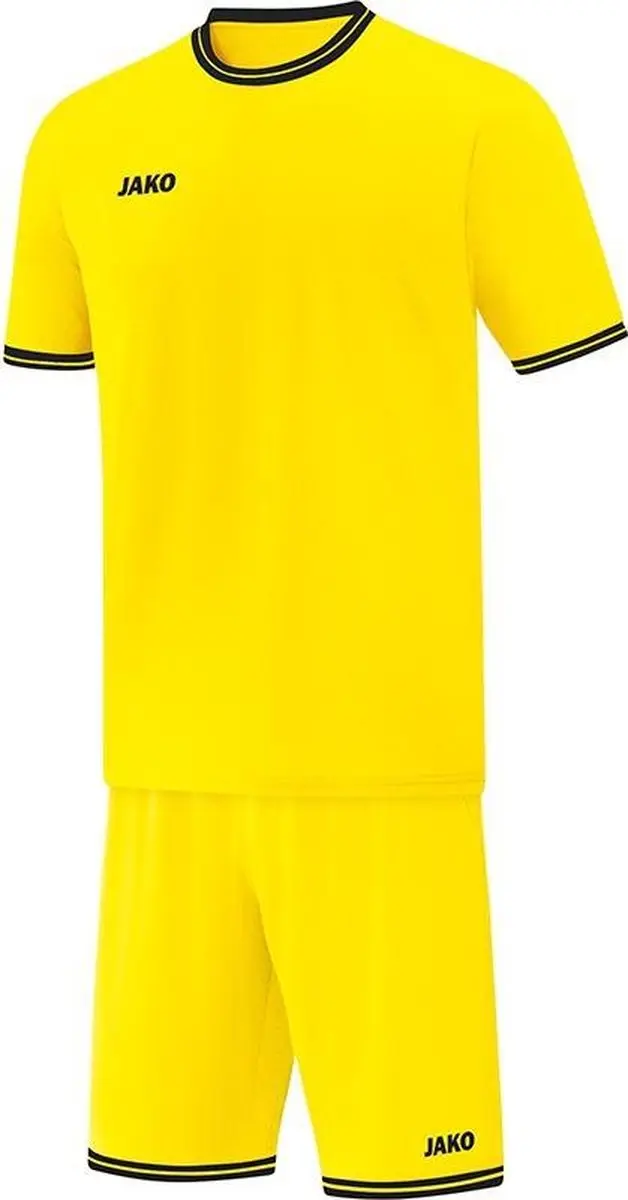 Jako Center 2.0 Shooting Shirt Heren XL - Zwart/Citroen