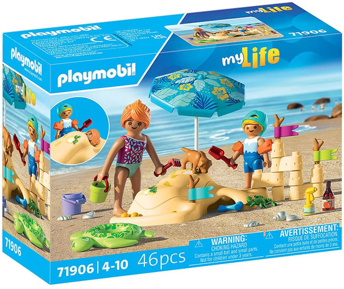 Playmobil My Life Vakantie op het strand 71906 - Meerkleurig