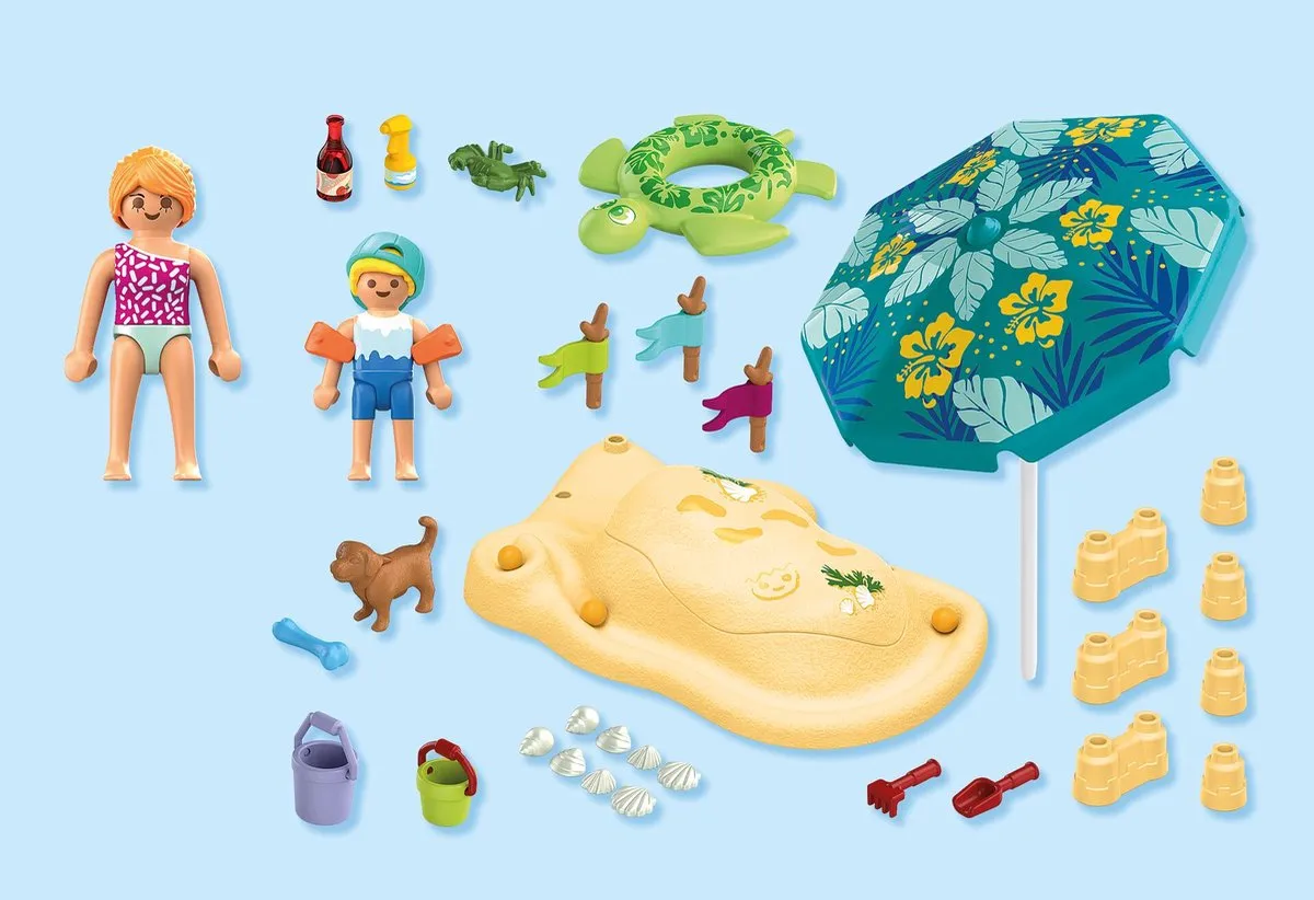 Playmobil My Life Vakantie op het strand 71906 - Meerkleurig - afbeelding 6 van 6