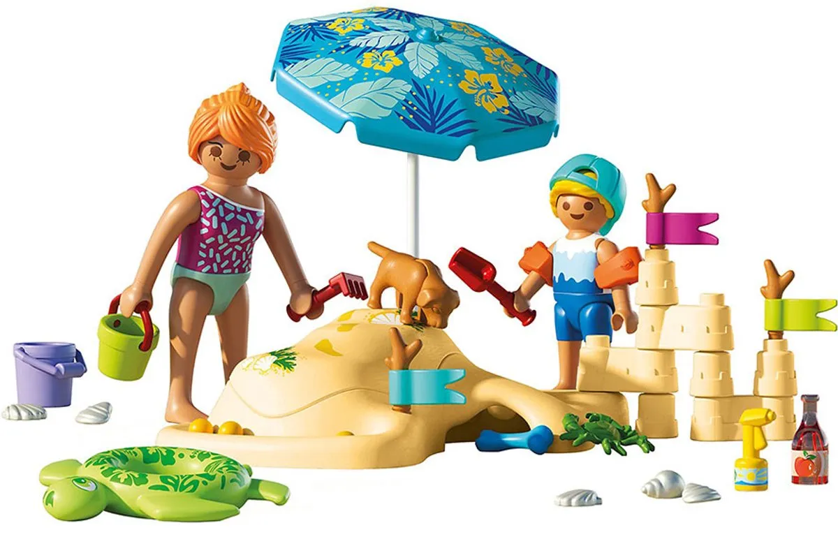 Playmobil My Life Vakantie op het strand 71906 - Meerkleurig