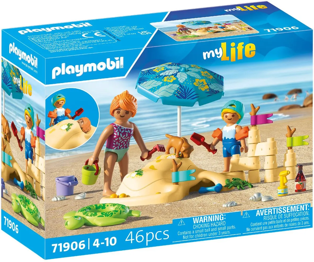 Playmobil My Life Vakantie op het strand 71906 - Meerkleurig