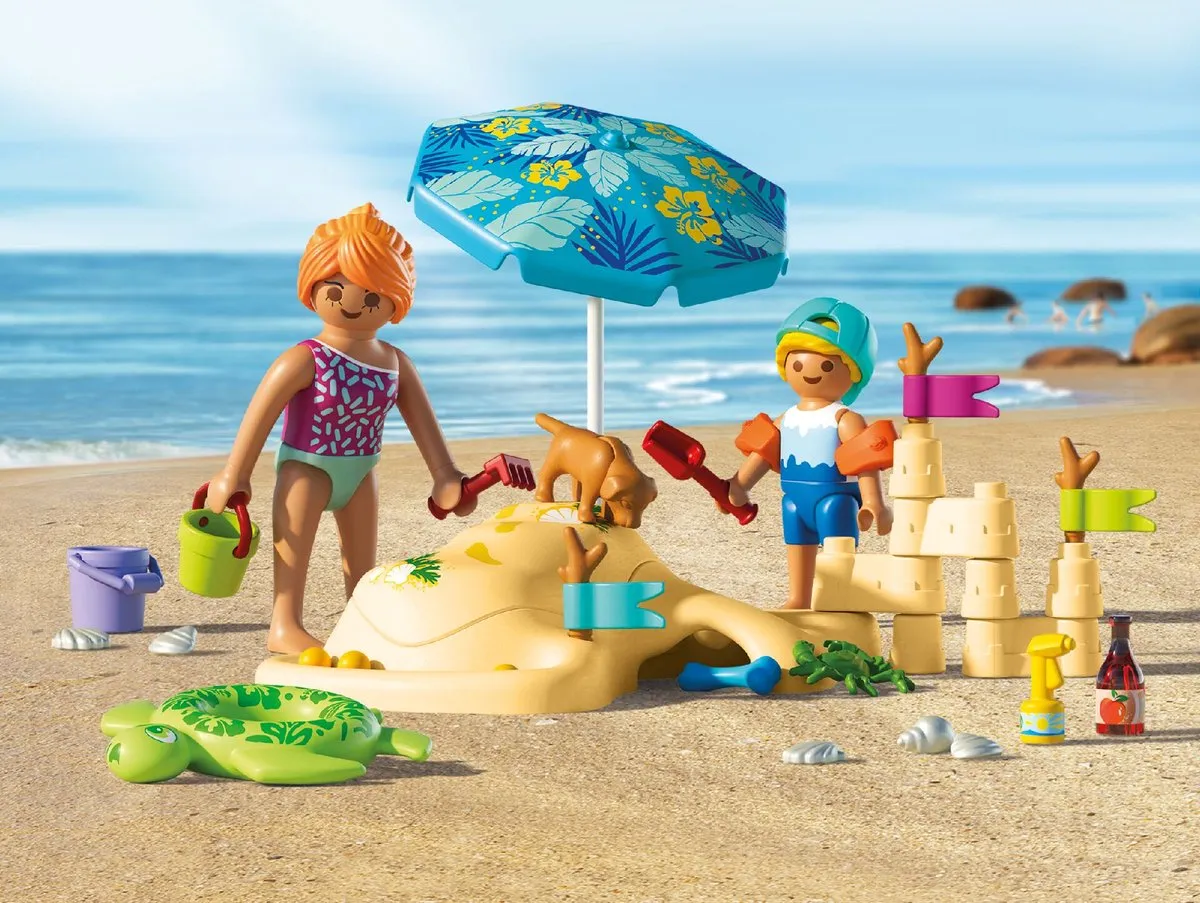 Playmobil My Life Vakantie op het strand 71906 - Meerkleurig