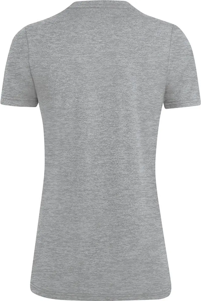 Jako Premium Basics T-Shirt Dames - Grijs Gemêleerd 38