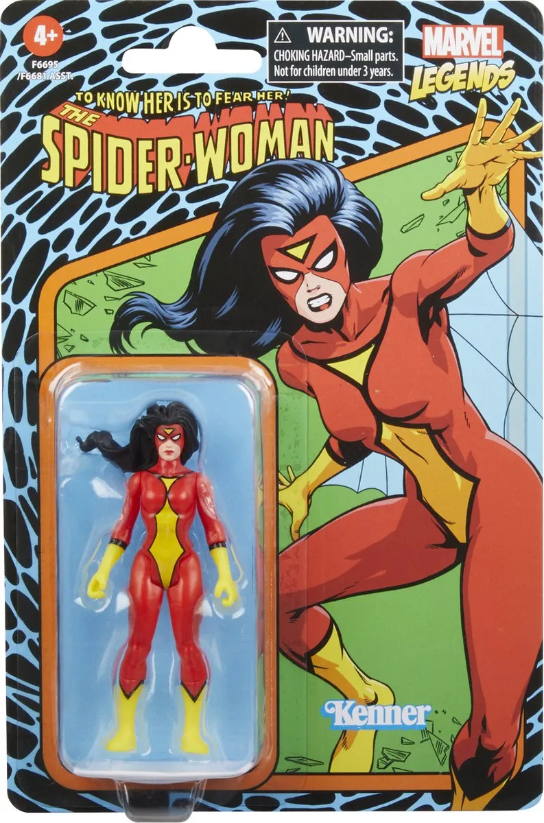 Hasbro Spider-Woman Actiefiguur F66955X2 - afbeelding 4 van 6