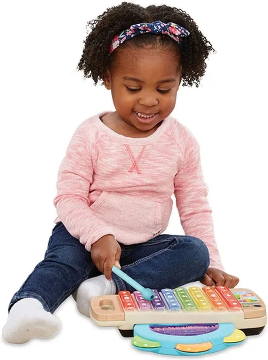 VTech 2-in-1 Regenboogxylofoon - Muziekinstrument - Meerkleurig