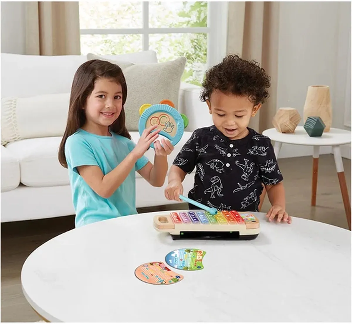 VTech 2-in-1 Regenboogxylofoon - Muziekinstrument - Meerkleurig