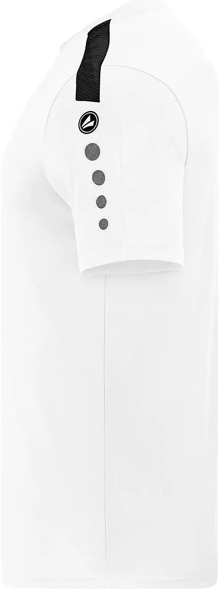 JAKO Power Shirt Korte Mouw Kinderen 128 - Wit