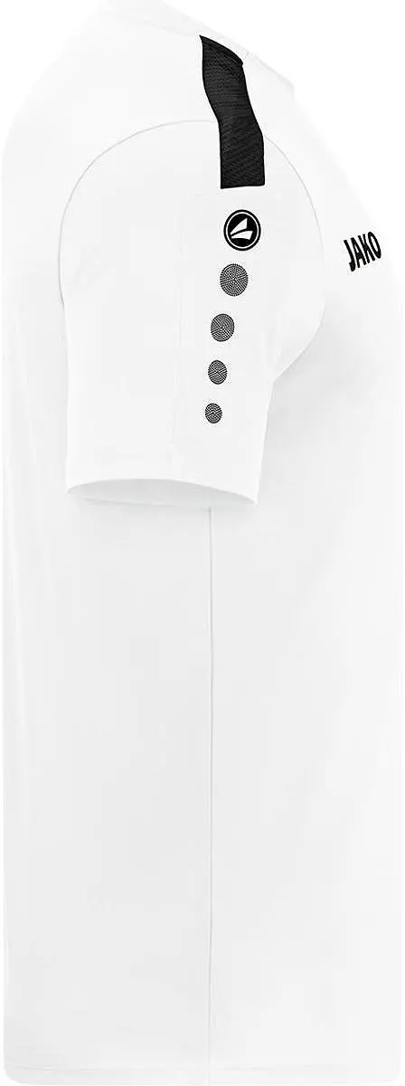 JAKO Power Shirt Korte Mouw Kinderen 128 - Wit