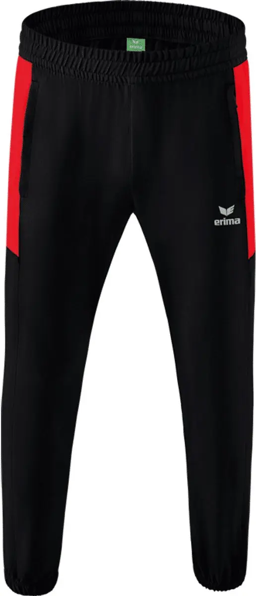 Erima Six Wings Trainingsbroek Heren - M - Rood/Zwart