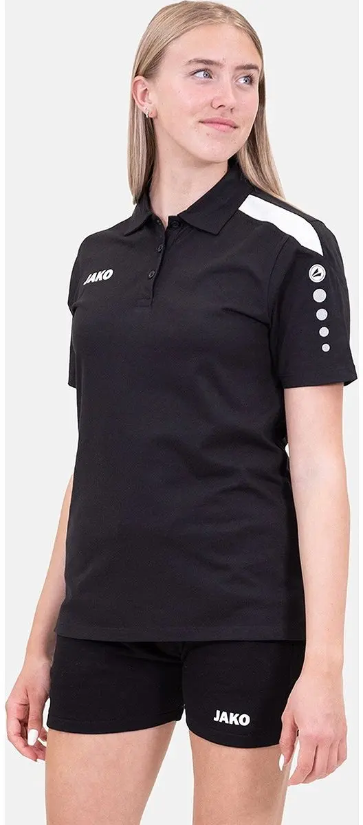 Jako Power Polo Dames 34 - Zwart
