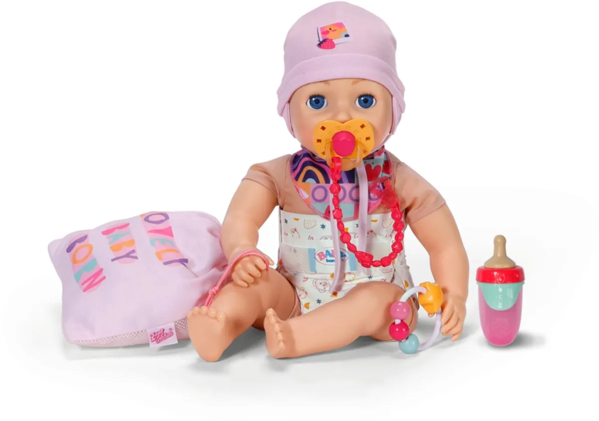 Baby Born Pasgeboren-set 43 - Paars - afbeelding 6 van 6