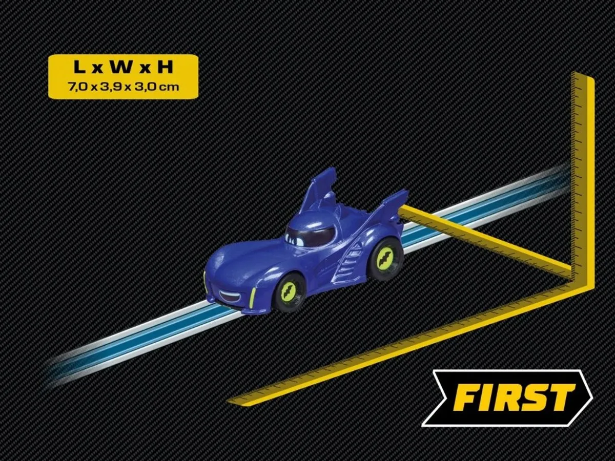 Carrera 1 First Batwheels Batman Auto 1:50 - Multi kleuren