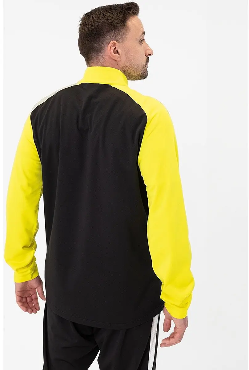 Jako Iconic Polyestervest Heren XXL - Zwart/Zachtgeel