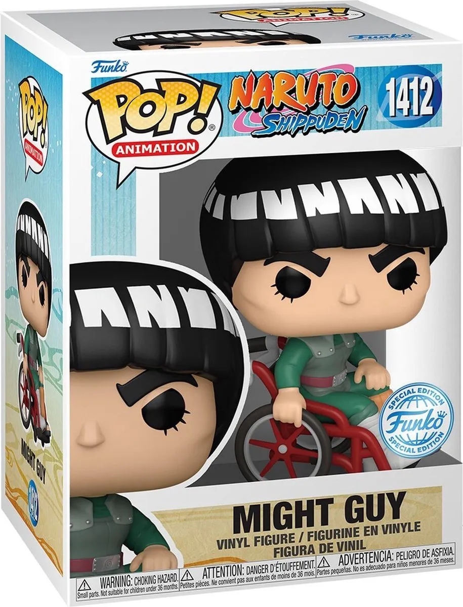 Funko Pop! Naruto Shippuden Might Guy Special Edition - 1412