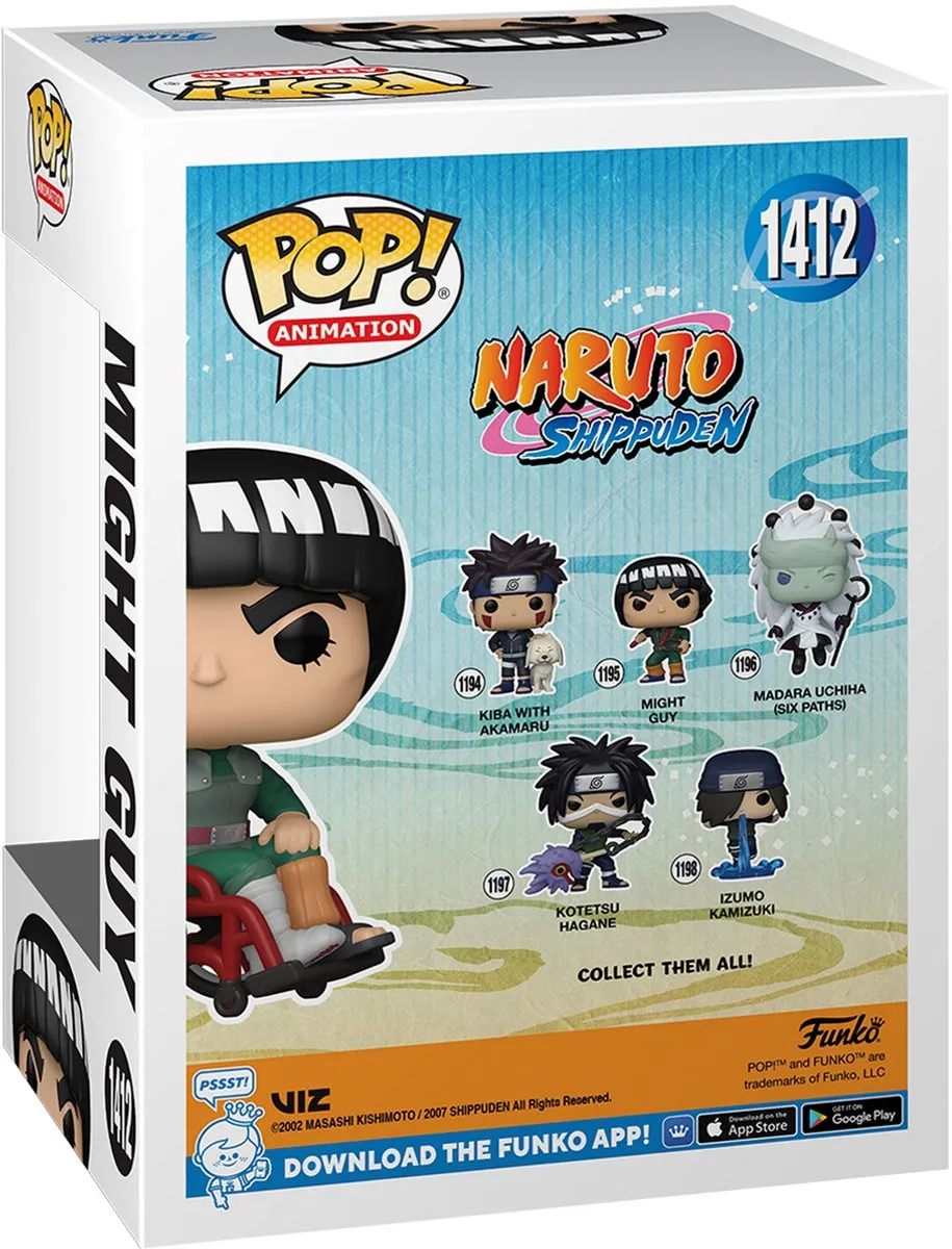 Funko Pop! Naruto Shippuden Might Guy Special Edition - 1412