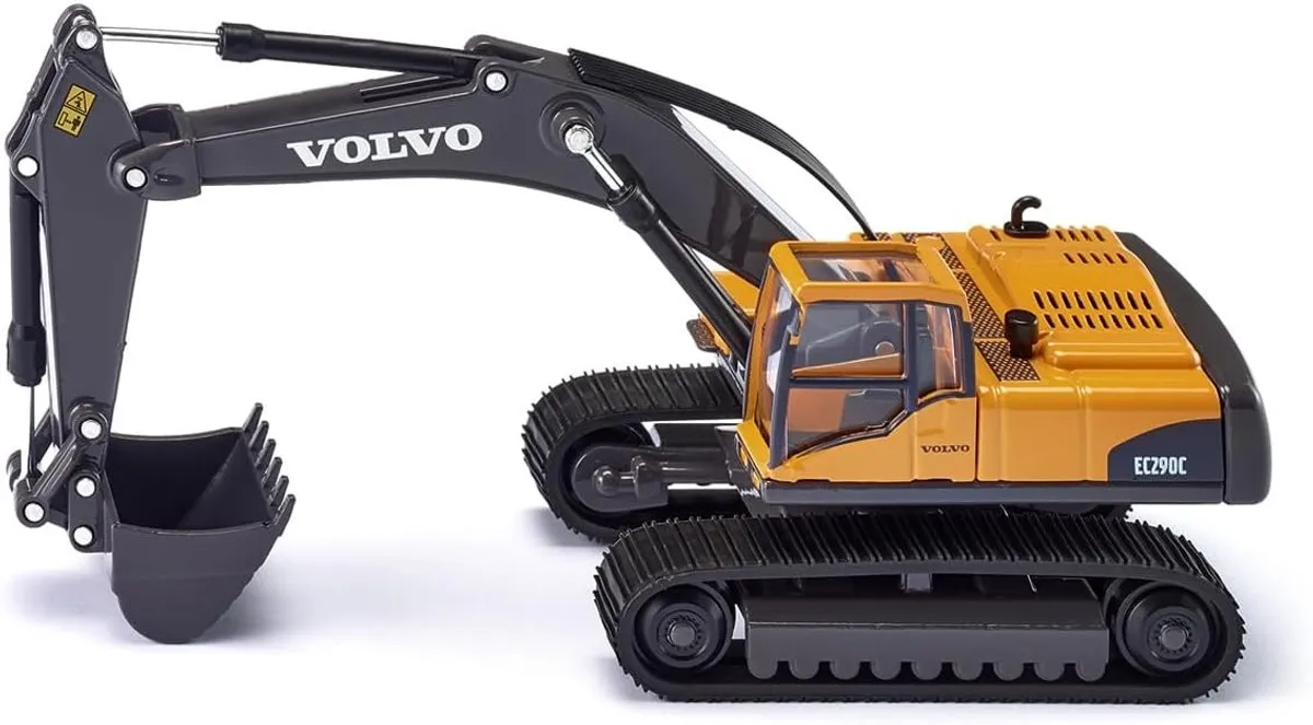 SIKU 3535 Volvo Hydraulische Graafmachine 1:50 - Geel