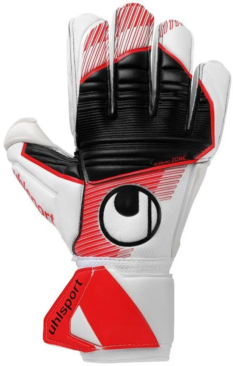 Uhlsport Absolutgrip Keepershandschoenen - Maat 8 - Rood/Zwart