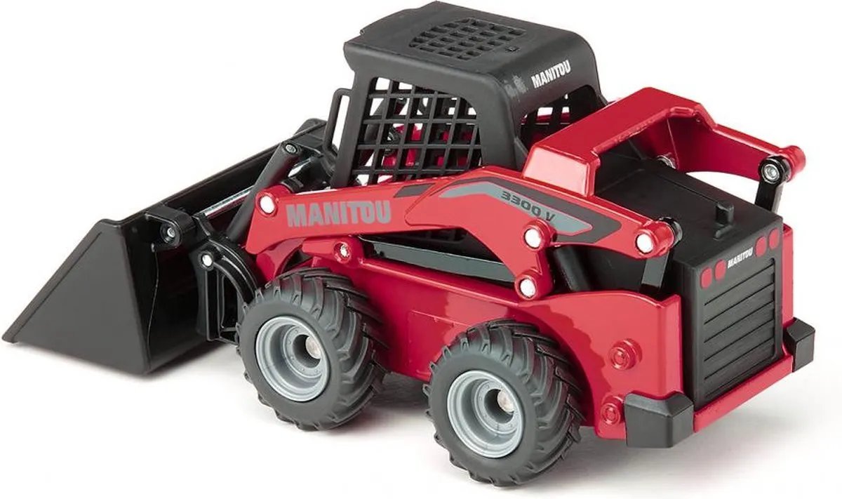 SIKU 3049 Manitou 3300V Compacte Shovel 1:32 - Rood