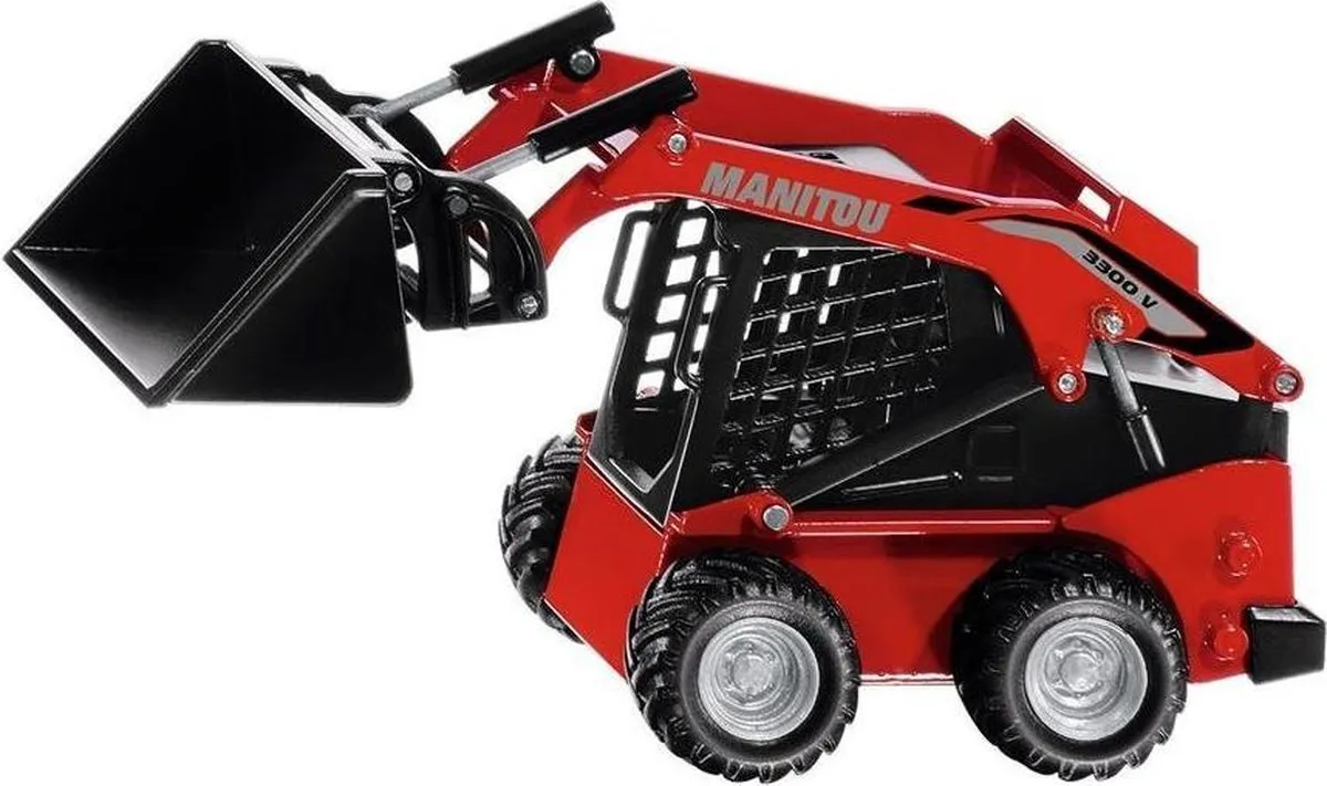 SIKU 3049 Manitou 3300V Compacte Shovel 1:32 - Rood