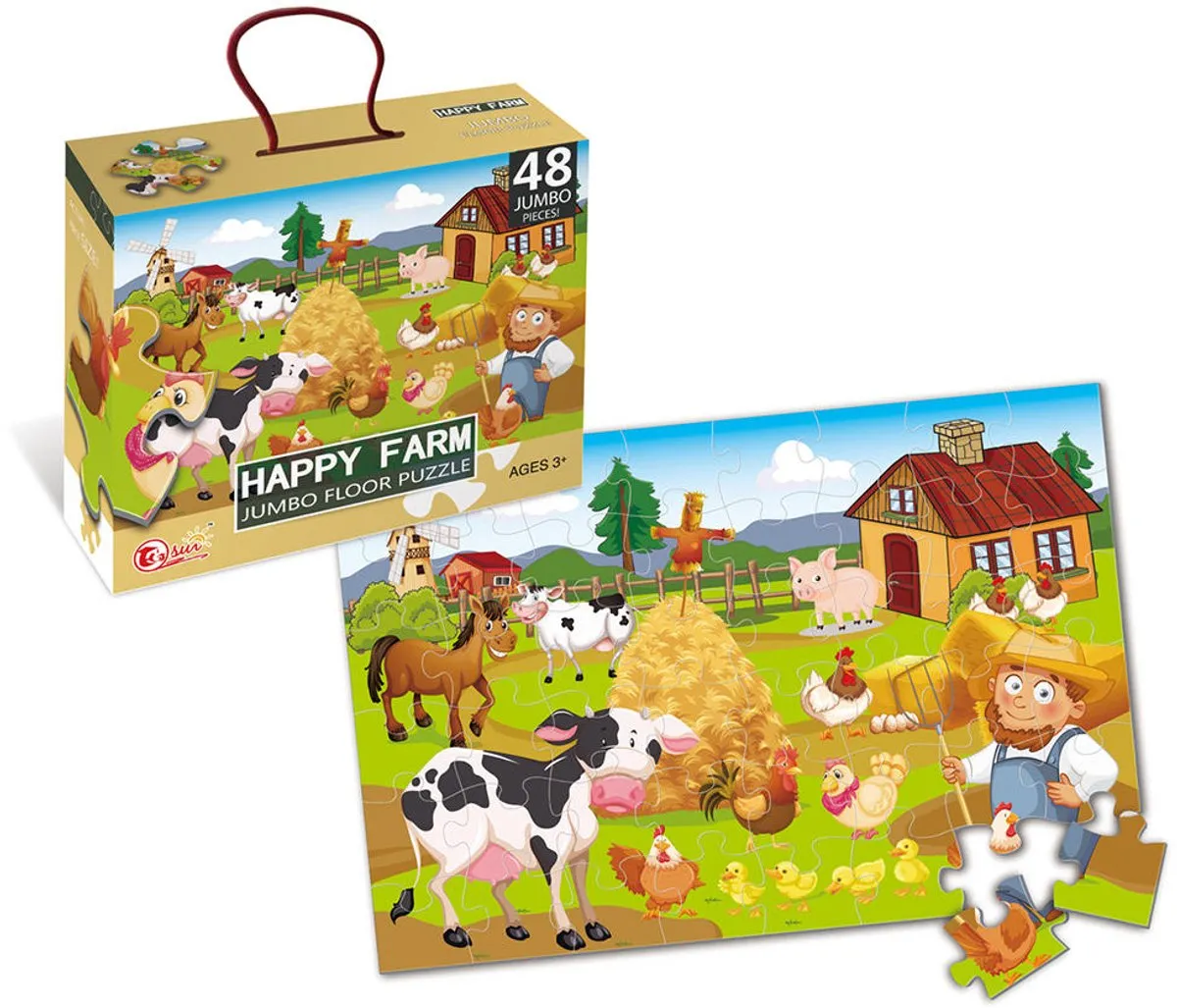 Jumbo Boerderij Puzzle 48 Stuks