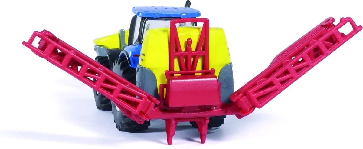 SIKU New Holland Tractor met Kverneland Landbouwspuit 1799 - Blauw - afbeelding 6 van 6