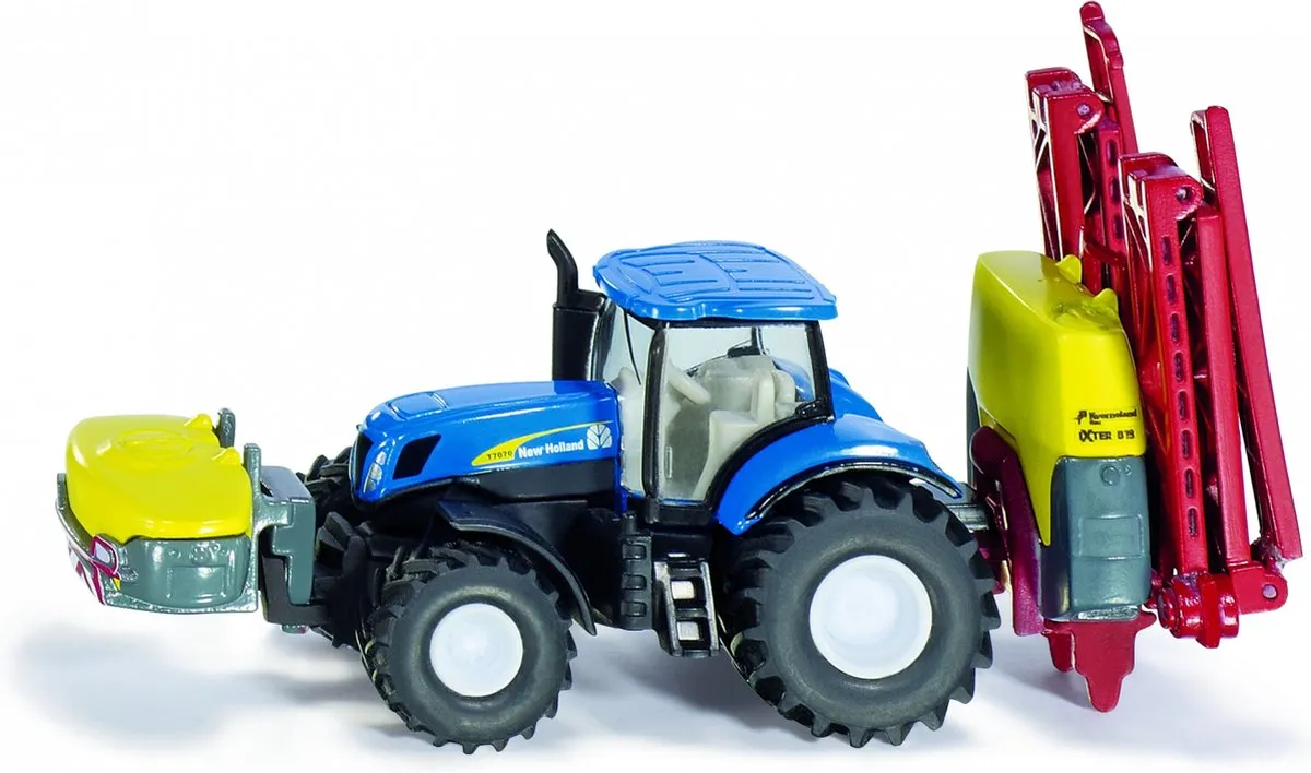 SIKU New Holland Tractor met Kverneland Landbouwspuit 1799