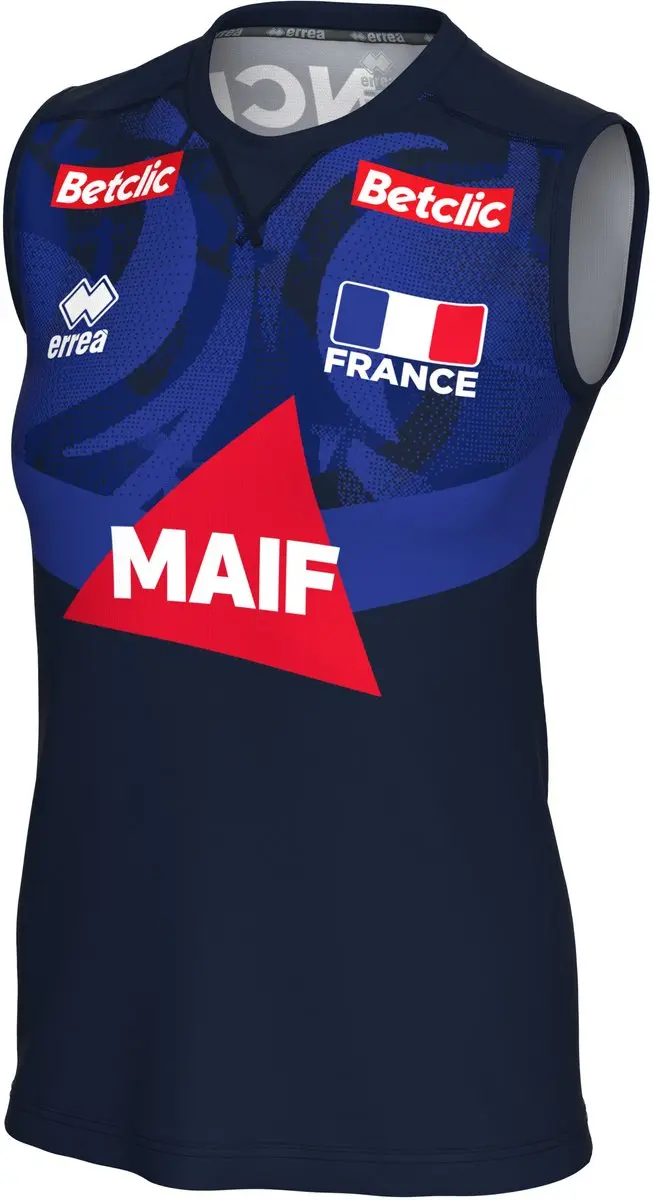 Errea Frankrijk 2025/26 Tanktop - M - Blauw Royal - afbeelding 6 van 6