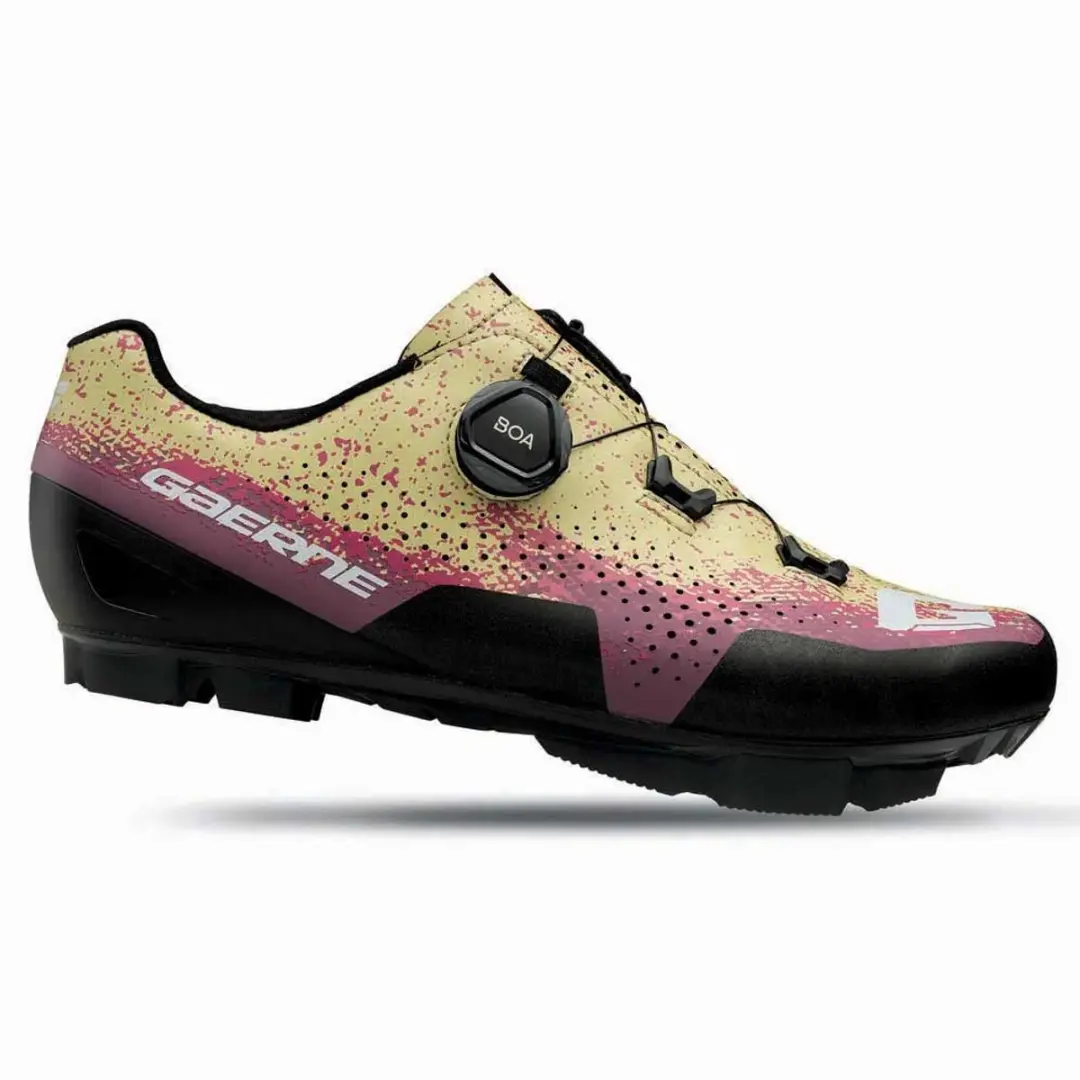 Gaerne G.lampo MTB-schoenen - 44 - Matt Sand Burgundy Gravel
