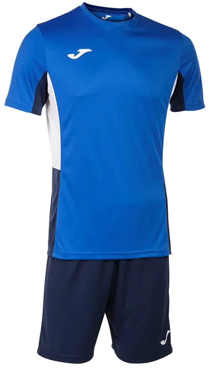 Joma Danubio II Korte Mouw Set - 2-3 jaar - Royal/Navy/White