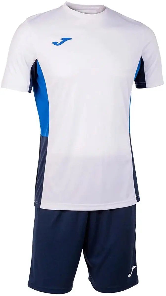 Joma Danubio II Korte Mouw Set - 2-3 jaar - Royal/Navy/White