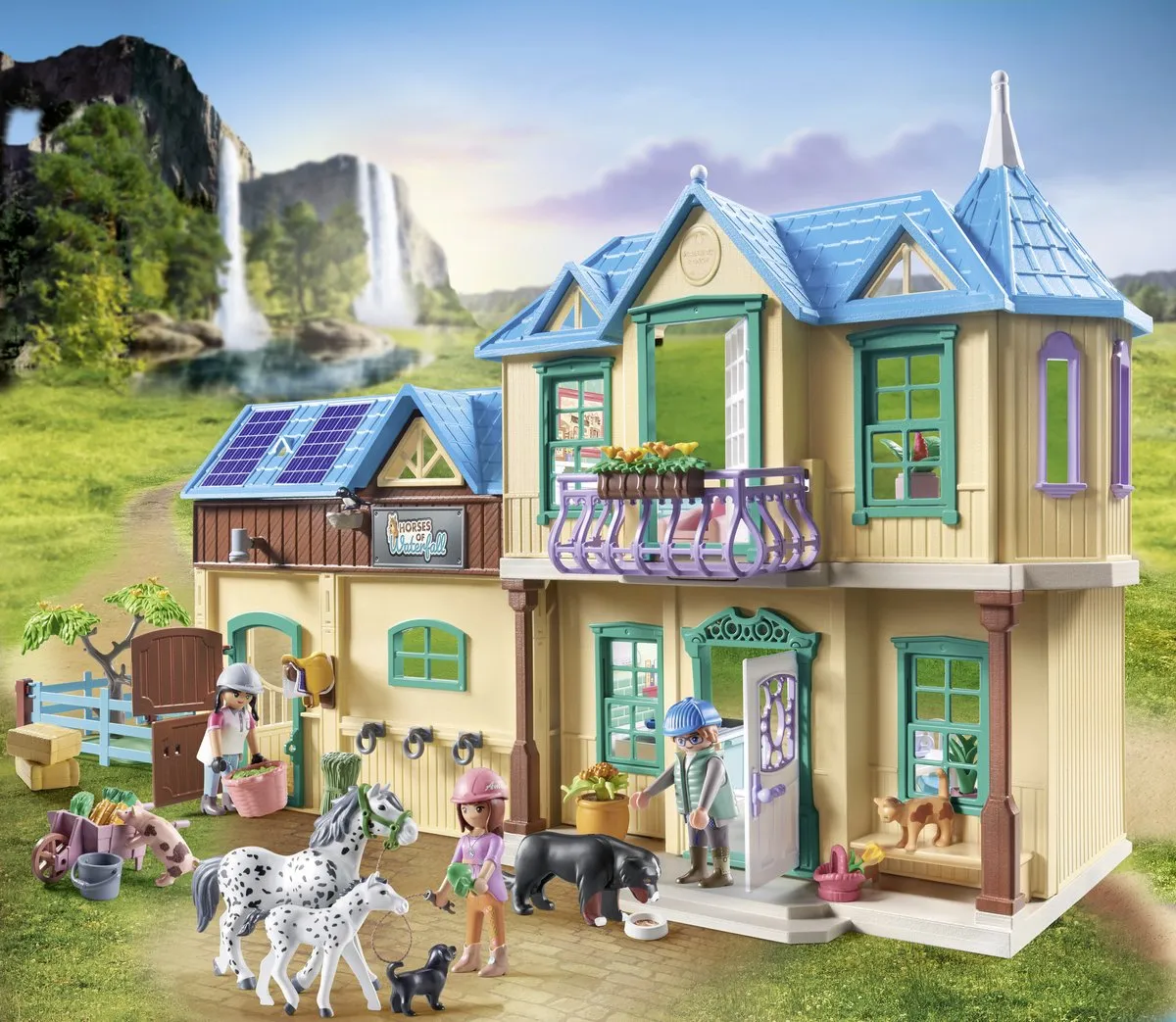 Playmobil Horses of Waterfall Ranch 71351 - Multikleur