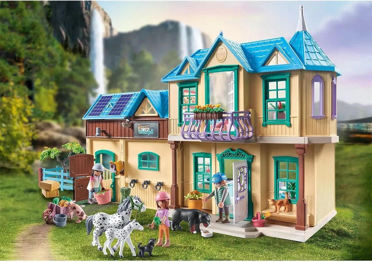 Playmobil Horses of Waterfall Ranch 71351 - Multikleur