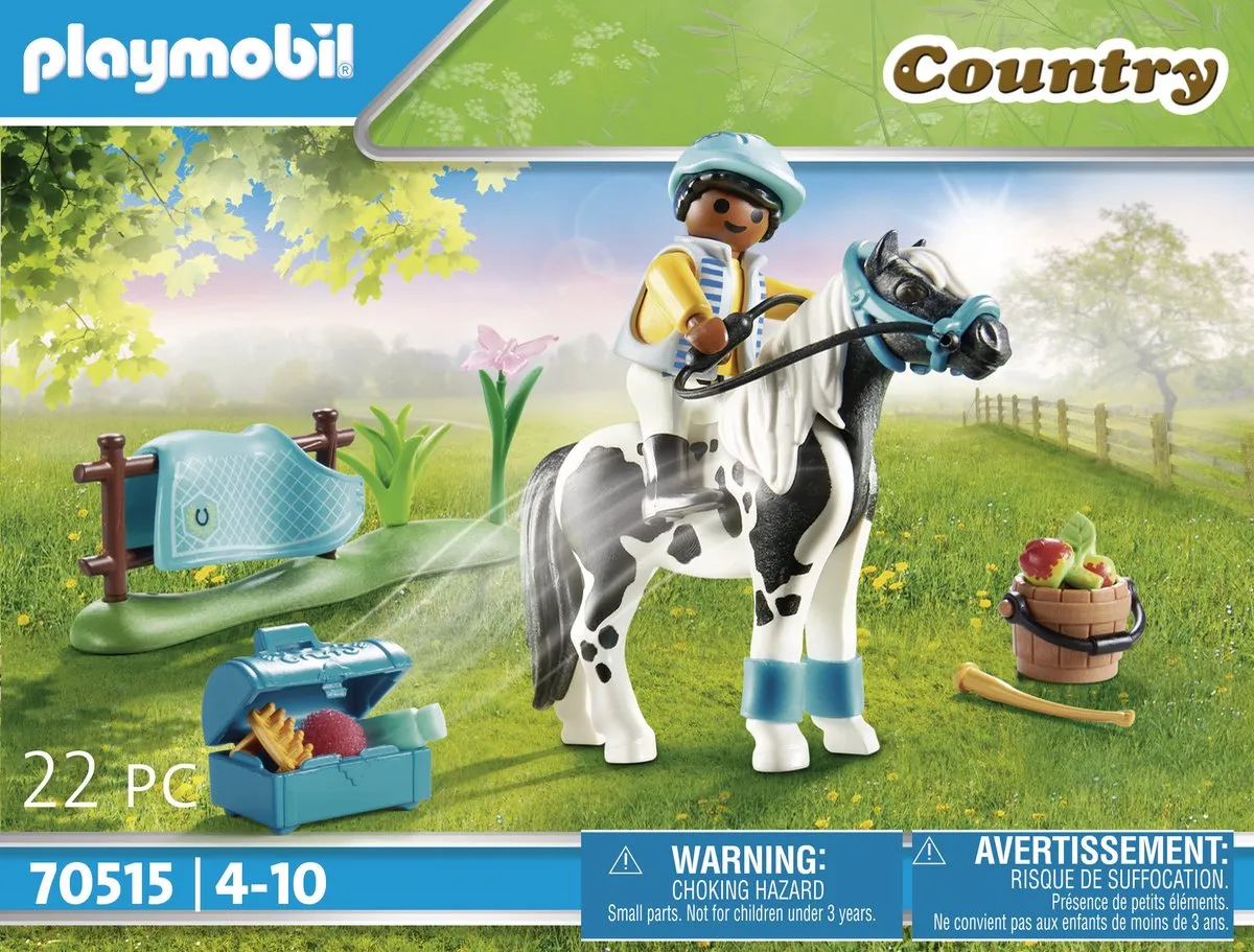 Playmobil Country Verzamelpony Lewitzer 70515