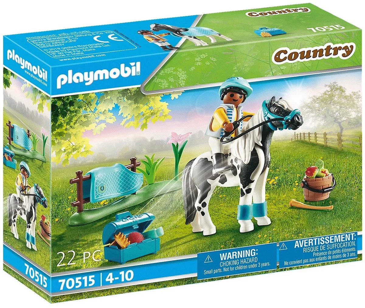 Playmobil Country Verzamelpony Lewitzer 70515