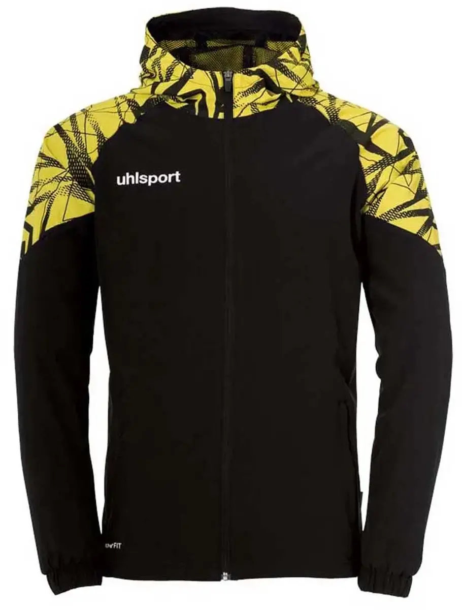 Uhlsport Goal 25 Sweater Met Kap Heren - Zwart 2XL