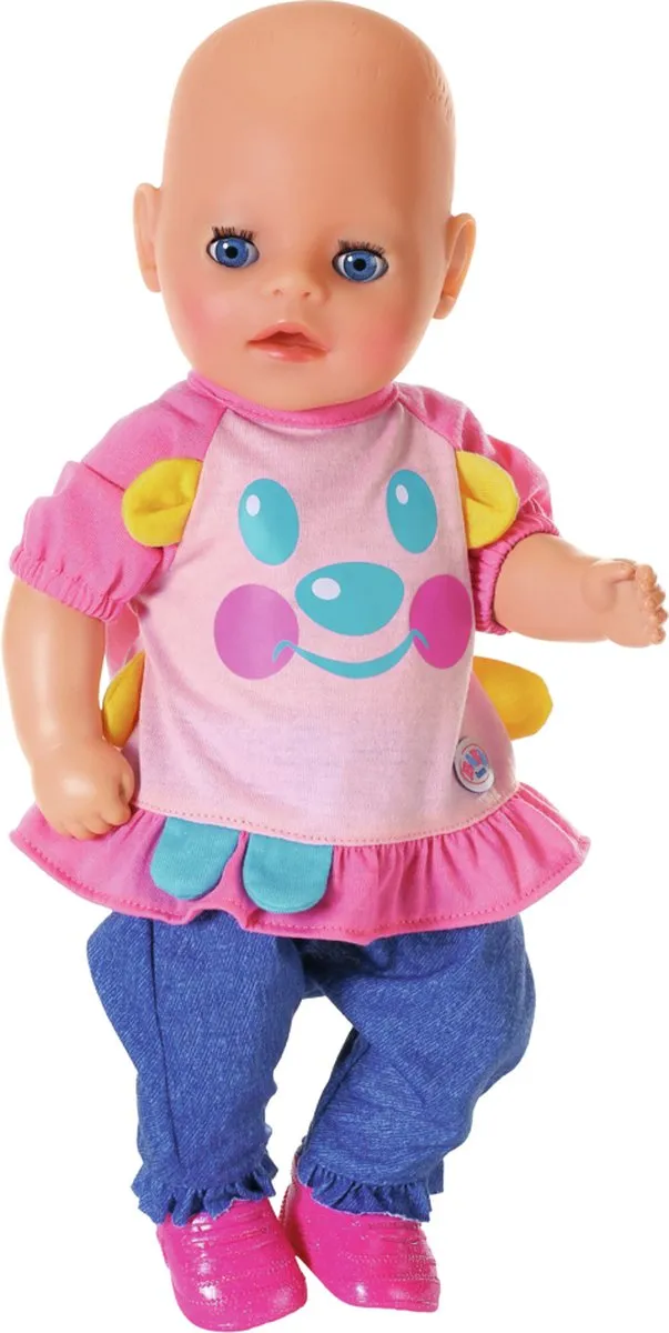Baby Born Poppenkleding 36cm - 4-delig Assorti Multicolor