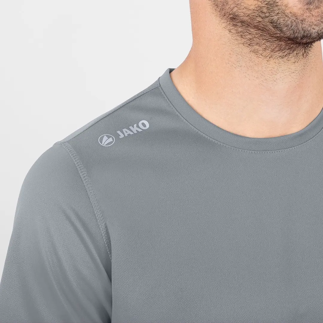 JAKO Run 2.0 T-Shirt Heren - Steengrijs S