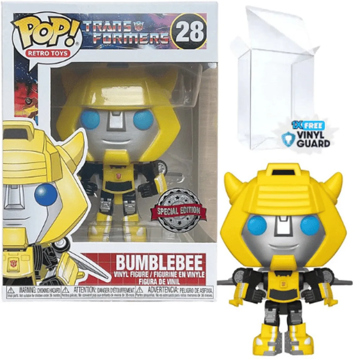 Funko Pop! Movies Transformers Bumblebee met Vleugels Special Edition - Multi